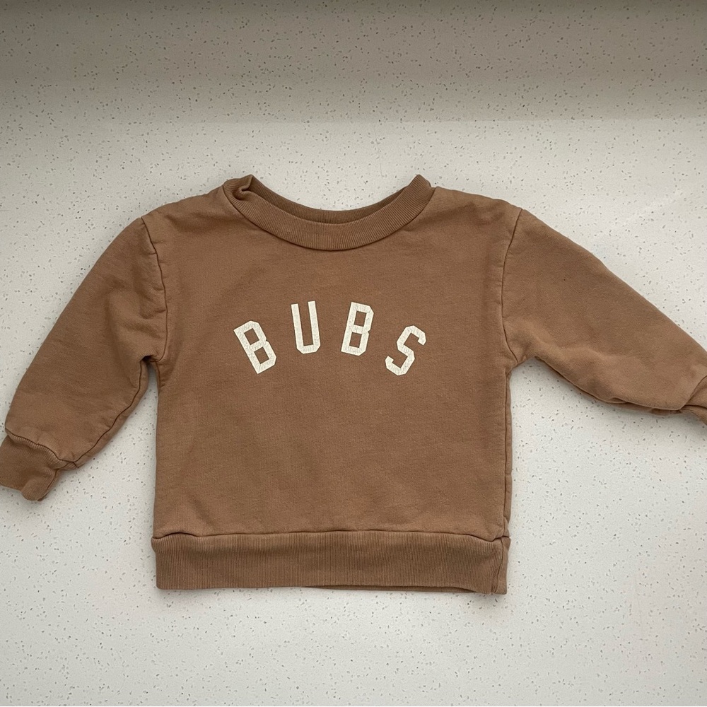 Ford and Wyatt Honey Brown BUBS Sweatshirt
